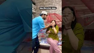 Thumbnail: When Your Wife Prays: “Mujhe Har Janam Mein Yehi Pati Mile. #wife #shorts #couplecomedy #couplelife