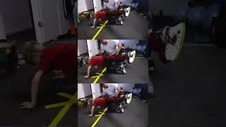 Thumbnail: Hockey Speed & Dynamic Skating when the Driblades Team came to @DuPrawPowerskating Studios #shorts