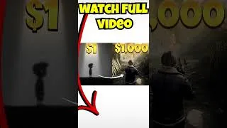 Thumbnail: $1 Horror Game vs $1,000 Horror Game