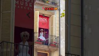 Thumbnail: Captivating window scene, Barcelona 🇪🇸 #shorts #travel
