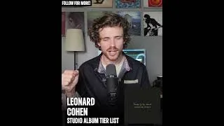 Thumbnail: Cohen's afterlife album #LeonardCohen #TierList #Ranking