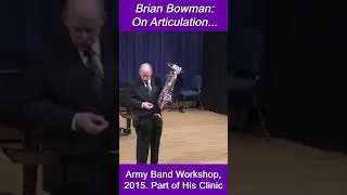 Thumbnail: Brian Bowman: Articulation Demo - From His Euphonium Clinic, 2015 Army Band Tuba-Euphonium Workshop