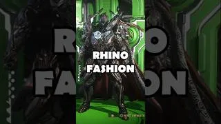 Thumbnail: Rhino Fashion Is BETTER Than I Thought #warframe #warframefashion #gaming #shorts #fashionframe