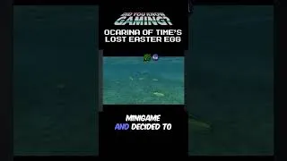 Thumbnail: Ocarina of Time Had Secret Water Temple Fishing #nintendo #zelda #ocarinaoftime #nintendo64 #n64