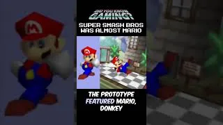 Thumbnail: Super Smash Bros Was Almost a Mario Game  #nintendo #supermario #supersmashbros #gaming #n64 #mario