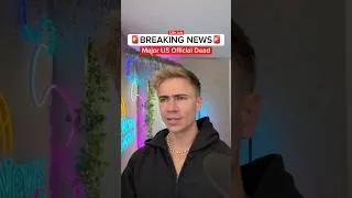 Thumbnail: Major US Official Suddenly Dies!😳
