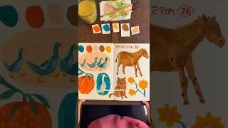 Thumbnail: weekend painting 🦆💙