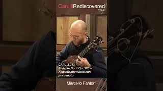 Thumbnail: FERDINANDO CARULLI - Andante No. 1 Op. 320 - Andante affettuoso con poco moto (Marcello Fantoni)