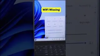 Thumbnail: WiFi Option Missing in Windows 11 #Shorts