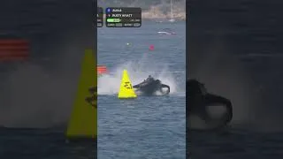 Thumbnail: WE’RE ON THE EDGE OF OUR SEATS 🫣 | E1 MONACO 2026  #shorts #motorsports #racing #foiling