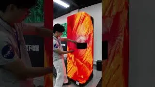 Thumbnail: Column-like creative LED display panels #ledscreen #leddisplay #ledwall #ledmodule #eagerled