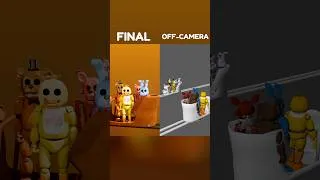 Thumbnail: FNaF Originals vs FNaF 2 Movie | BTS vs Animation