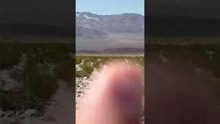 Thumbnail: Strike-Slip Fault Cutting a Volcano in Death Valley National Park #geology #faultline
