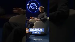 Thumbnail: Beckham and Zlatan reveal who inspired them 👀 #football #soccer #sports