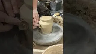 Thumbnail: Check out the fucked up way I trim ceramics and laugh at me #ceramics #potter