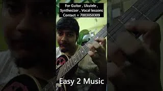 Thumbnail: Guitar Trills Kya Hota Hai? Sirf 30 Seconds Mein Seekho! #easy2music #shorts