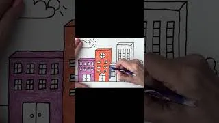 Thumbnail: How to Draw 3D Buildings Short Video for Kids