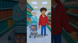 Thumbnail: Learn English Past Simple with a Funny Cartoon Story