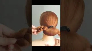 Thumbnail: Easy Hairstyle Cute - Bun Updo Hairstyle #shorts