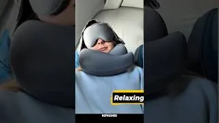 Thumbnail: The Viral Travel Neck Pillow That Lets You Sleep Anywhere! ✈️😴