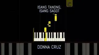 Thumbnail: ISANG TANONG ISANG SAGOT -  DONNA CRUZ #shorts