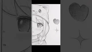 Thumbnail: how to Draw cute Anime 😍?