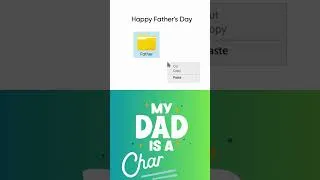 Thumbnail: HAPPY FATHER'S DAY: I DO JUST THIS ONE? COMMENT on WHAT YOU DO?
