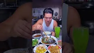 Thumbnail: Soy Sauce Steamed Fish & Fried Rice Big Bites! 🐟🍚 #Shorts #mukbang #eatfoodyt