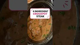 Thumbnail: 4 Ingredient Crockpot Steak #shorts