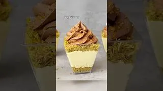 Thumbnail: Dubai Chocolate inspired dessert cups 😍 Easy and Yummy no bake dessert ✨💖