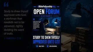 Thumbnail: Blessed Sunday #studytoshowthyselfapproved #biblestudy