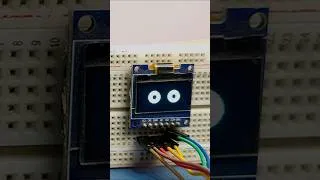 Thumbnail: Real Time Eyes Animation on ESP32! #shorts