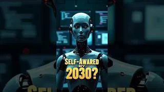 Thumbnail: You Won’t Believe What AI Might Do in 2030!!🤖⚠️The Rise of Self-Aware AI #shorts #ai #viral