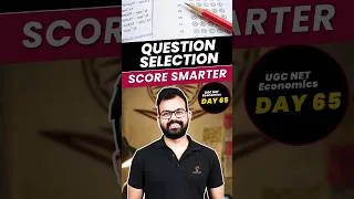 Thumbnail: UGC NET Economics Exam Strategy: How to Attempt 95+ Questions | Day 65