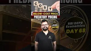 Thumbnail: Predatory Pricing Explained | RBI DEPR Microeconomics Day 68