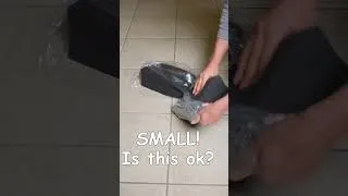 Thumbnail: Don’t panic when your Temu foam arrives like this! 📦💨#temu