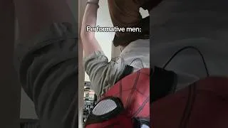 Thumbnail: Those performative men... #performative #spiderman #peterparker #annoying #softboy
