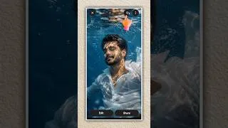 Thumbnail: Underwater Photo Editing Prompt | Treatment Underwater Ai Photo Editing Tutorial | #shorts #chatgpt