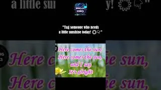 Thumbnail: Here Comes The Sun   The Beatles Lyrics ☀️ #TheBeatles #Shorts #Lyrics