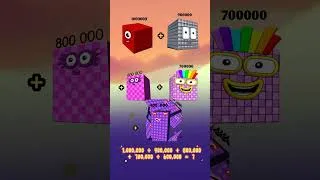 Thumbnail: Numberblocks big numbers addition short #numberblocks #mathforkids #ytshorts #learntocount