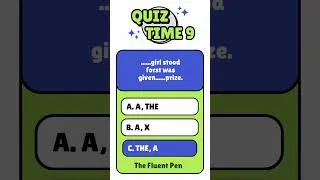 Thumbnail: English Puzzle #englishgrammar #article #englishlanguage #quiz #puzzle