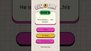 Thumbnail: English Quiz #english #communication  #literature  #grammar #puzzle #quiz #games