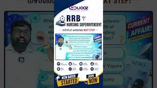 Thumbnail: RRB Nursing Superintendent | New Batch Started