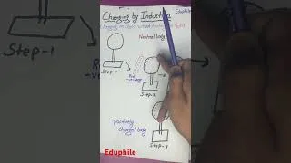 Thumbnail: charging without touching #induction #physics