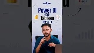 Thumbnail: Power BI vs Tableau in 2026 | Edure Learning #shorts