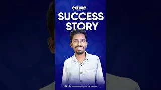 Thumbnail: Student Success Story: Amal Got Placed After Software Testing Course | Edure Learning #shorts