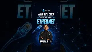 Thumbnail: Ethernet | JAIIB PPB Most Important Topics | JAIIB Nov 2026 Preparation