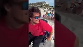 Thumbnail: Blue Angels Low Flyover at Pensacola Beach - Breakfast with the Blues - Airshow