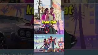 Thumbnail: GTA 6 Trailer Art Is Secretly Revealing the Story in Chronological Order?! 🤯 #gta6 #gaming #shorts