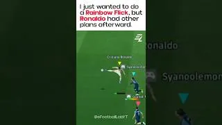 Thumbnail: I just wanted to do a Rainbow Flick, but Ronaldo had other plans afterward 💃